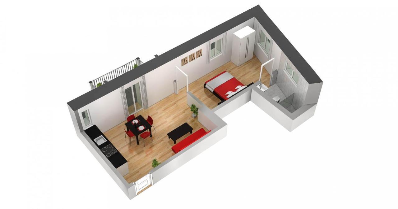 HITrental Altstetten Apartments Zürich Eksteriør bilde